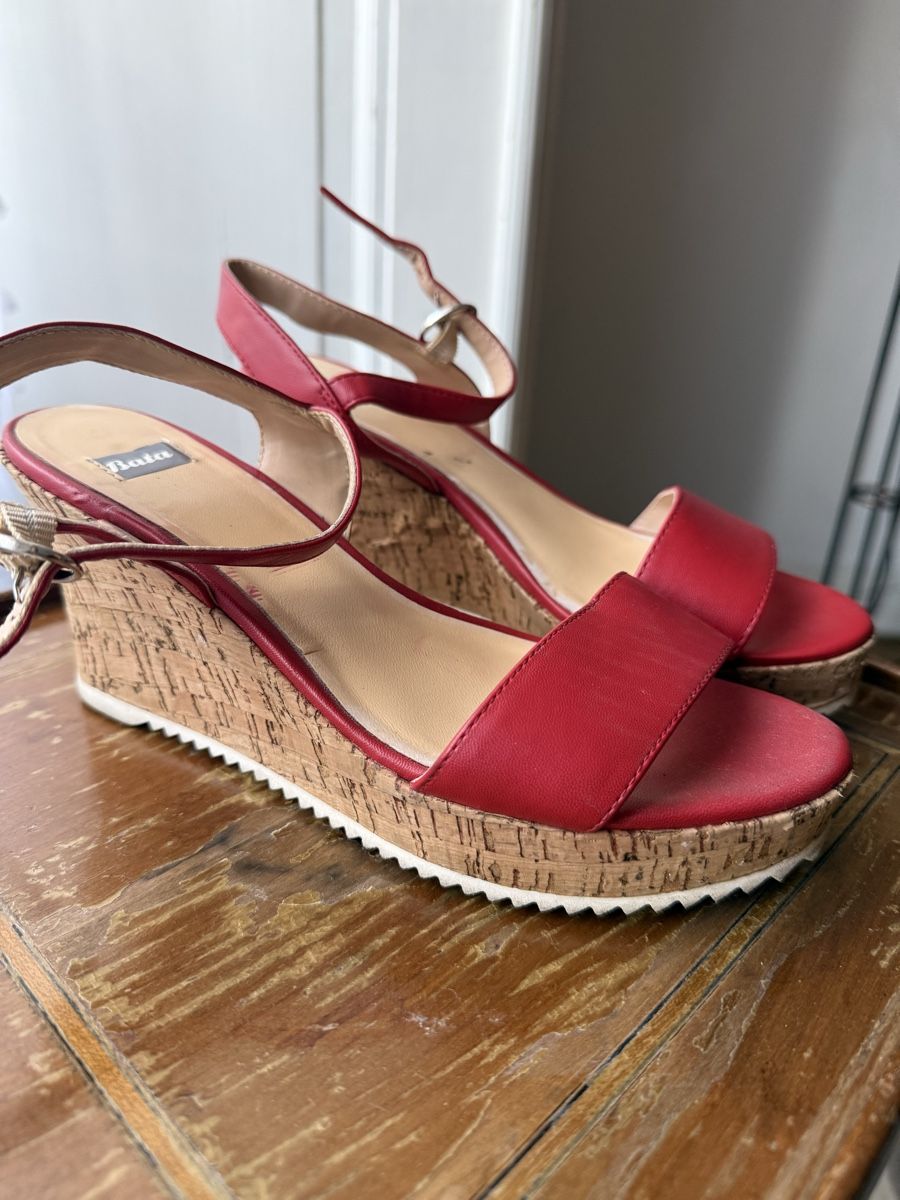 Scarpe da donna: Sandale compensées  – Usato da Genève venduto da val_7zbb 2