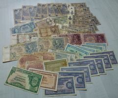 Lot ++ 51 Stück alte Banknoten aus Österreich ab 1944