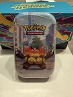 Pokémon Lumiose City Mini Tin – Emboar – 2 Booster – OVP ENG