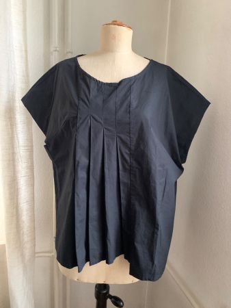 Lotus Eaters Sommer Top Gr. M schwarz Damenbluse