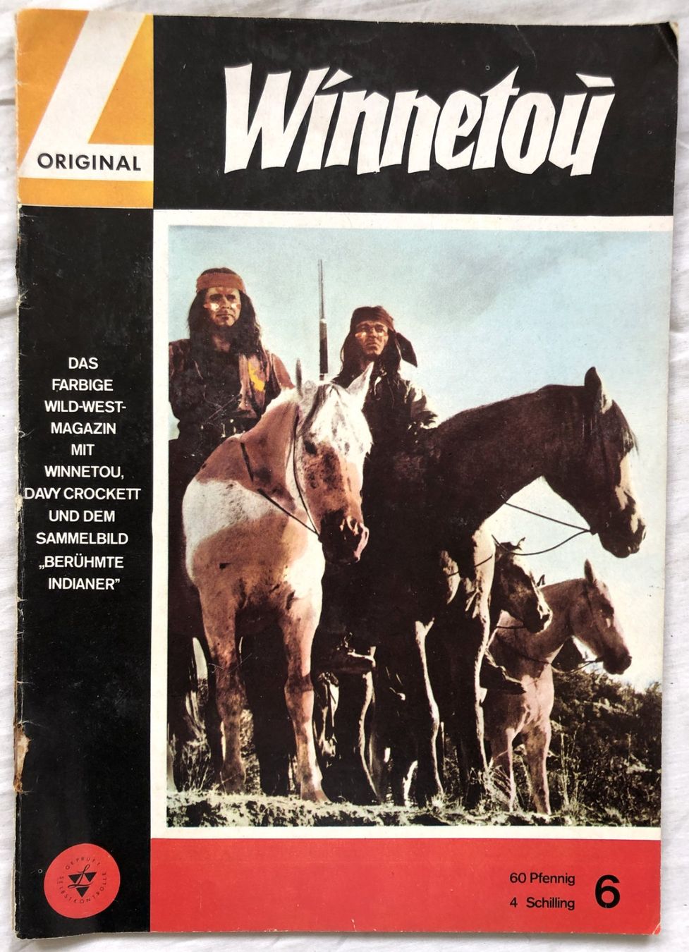Fumetti: Winnetou - Heft Nr.6 - Lehning Verlag – Usato da Schaffhausen venduto da durruti