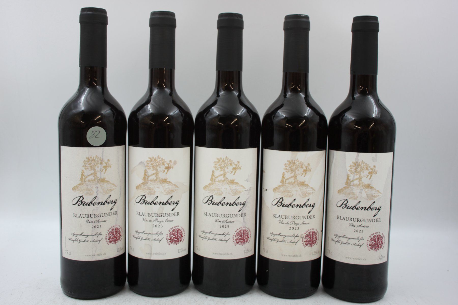 Vino: 5x Bubenberg Blauburgunder 2023 (26071968Z) – Nuovo (secondo la descrizione) da Zürich venduto da fundsachenverkauf