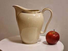 Thomas Bavaria Porzellan Kanne Gold 1. Hälfte 20. Jh.