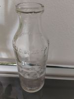 Antike Milch Flasche Glasflasche der Meierei C. Bolle A.G.!