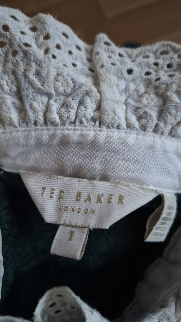 Maglioni & Felpe: TED BAKER Pullover Wollpullover Wolle Gr. S (1) grün – Usato da Naters venduto da Monika-K 1
