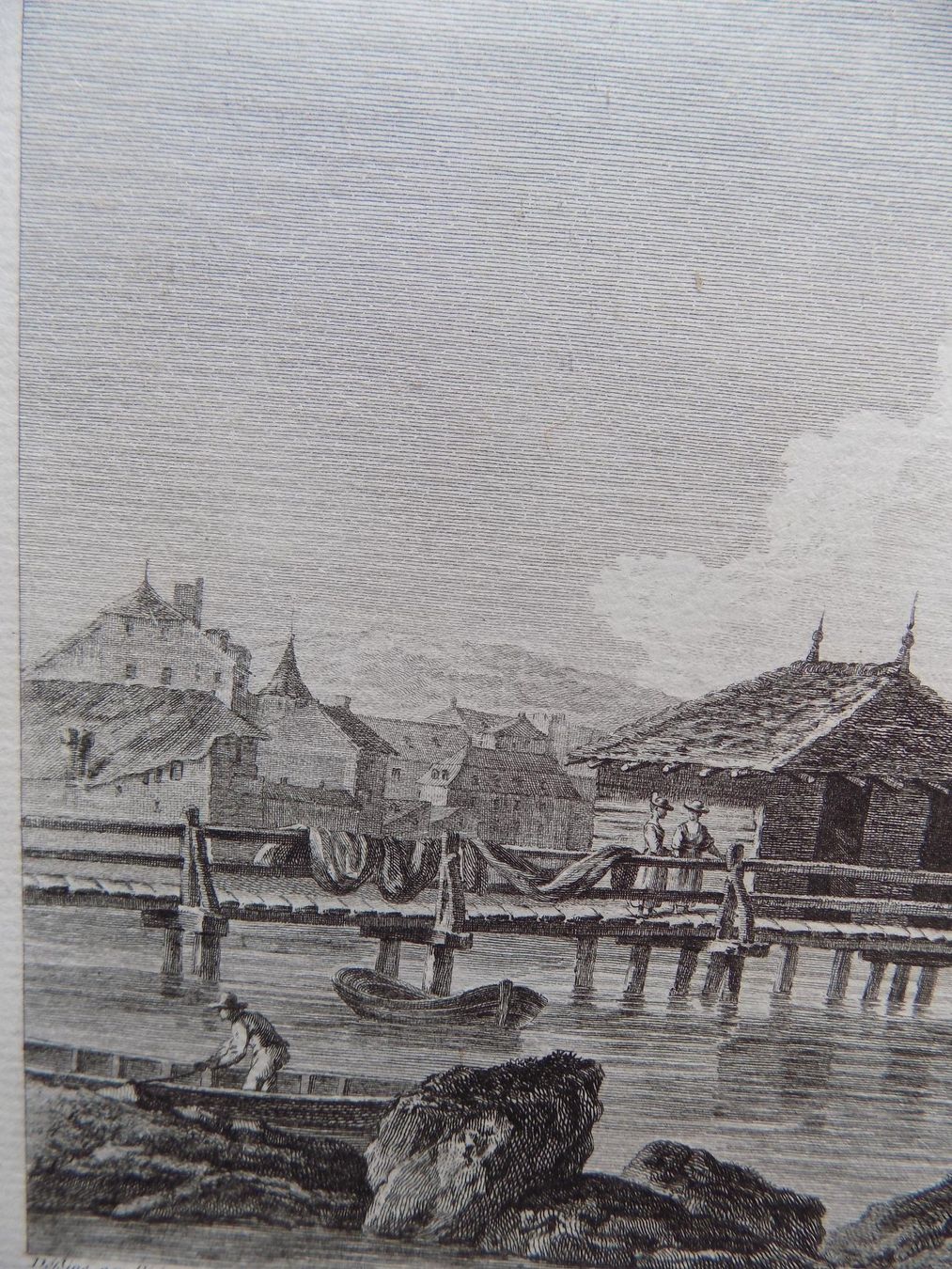 Incisioni: Vue du fond de Genève – Usato da Risch venduto da Rischli15 3
