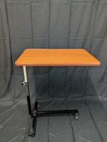 Vintage Beistelltisch Laptoptisch rollbar 70er Holzoptik