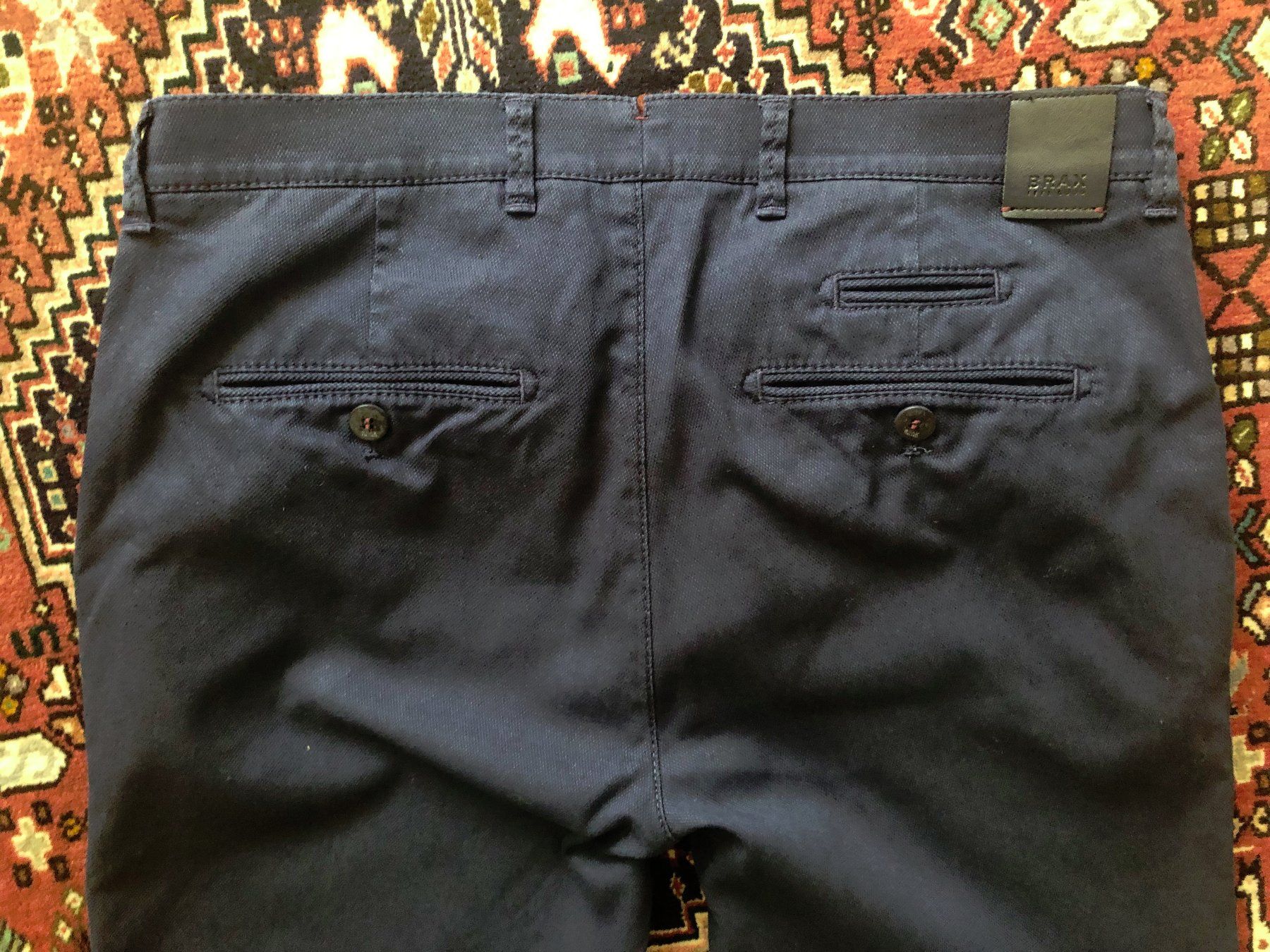 Brax Jeans: Brax Hose Dunkelblau Gr. 48 – Usato da Zürich venduto da galble 4