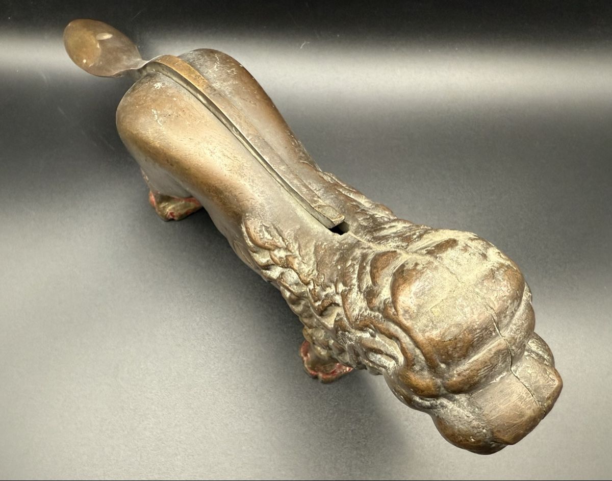 Küchengeräte: Antiker Löwen-Nussknacker aus massiver Bronze – Gebraucht aus Lamone von LaCantinaMagica 3