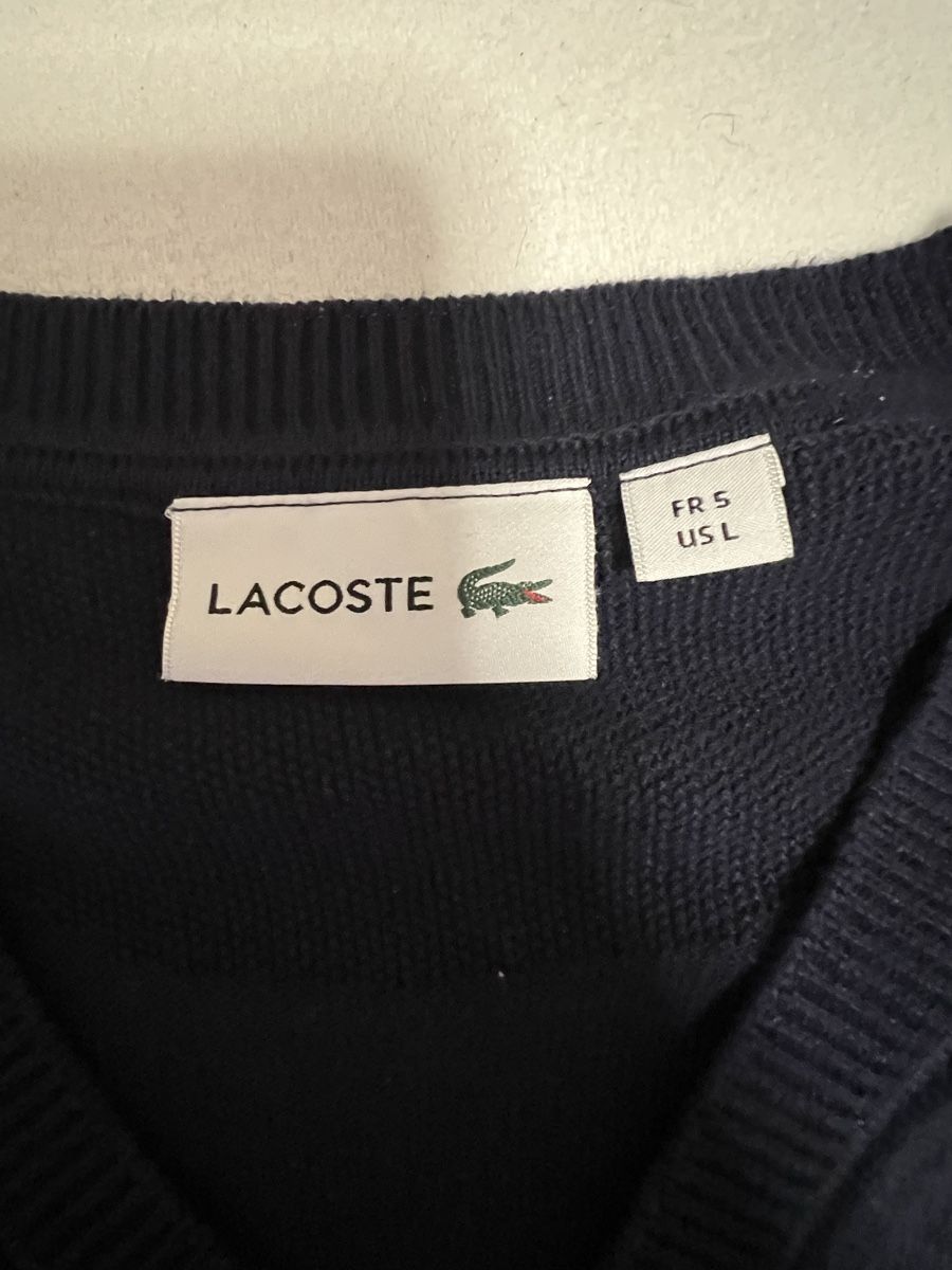 Lacoste Maglioni & Felpe: Lacoste Pullover Grösse L - Dunkelblau - neuwertig – Nuovo (secondo la descrizione) da Zürich venduto da Lala_11 1