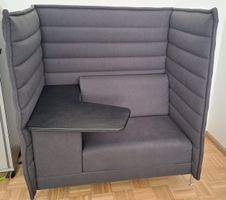 Vitra Alcove Work Sofa grau, gebraucht