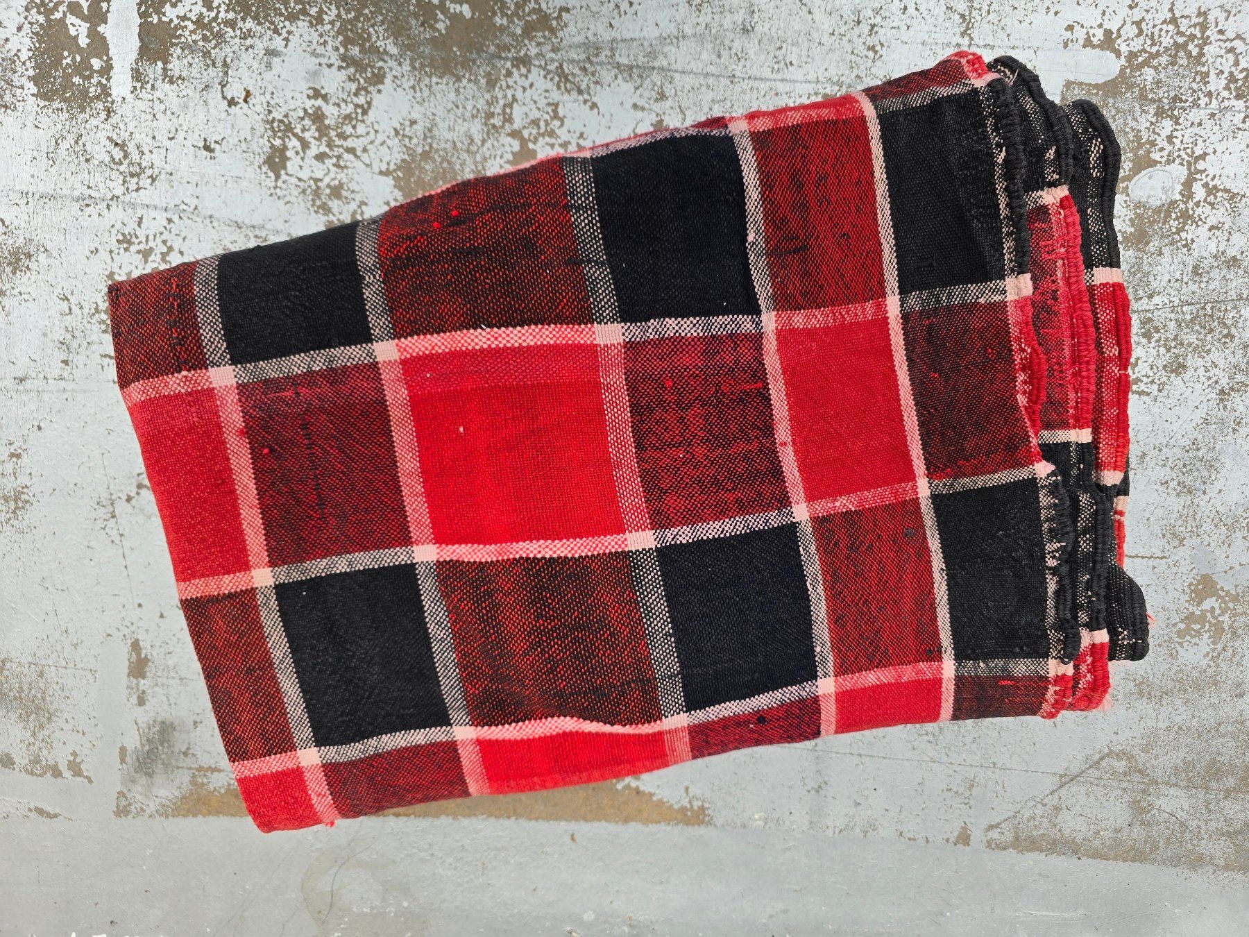 Tessuti: Stoff: Berber-Stoff vintage-ANGEBOT – Usato da Romanshorn venduto da Rachacha