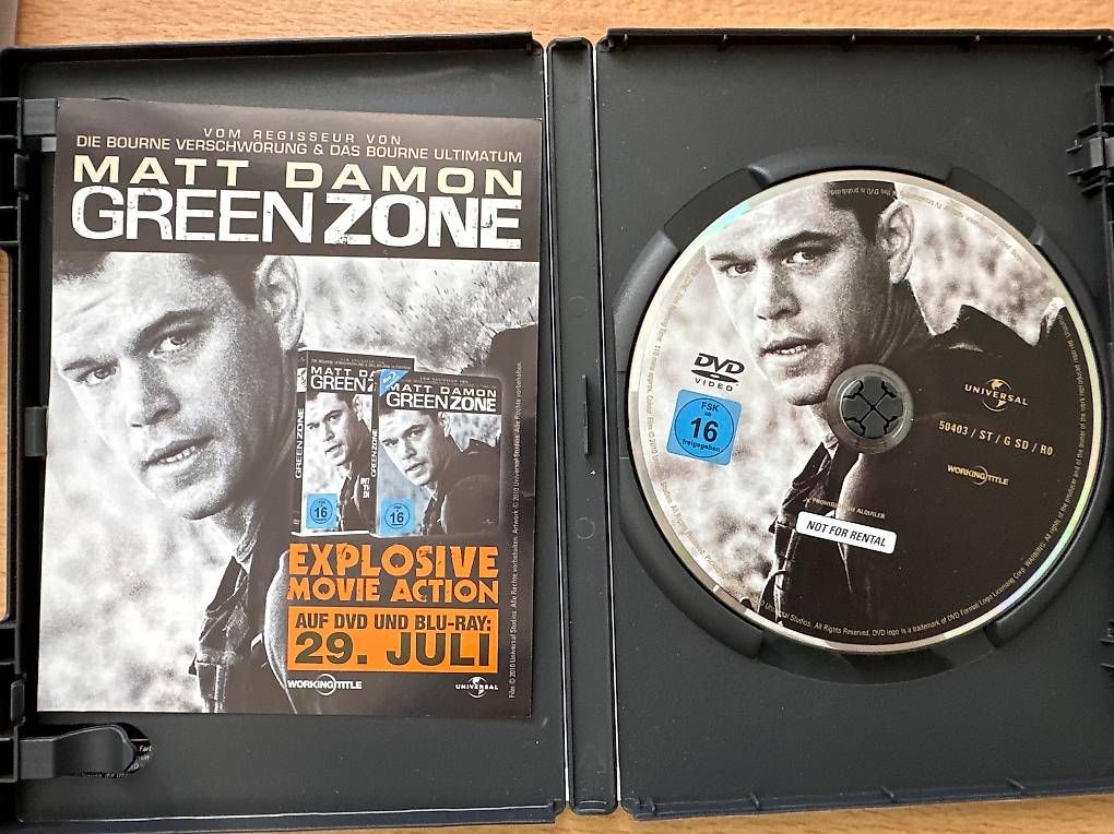 Tutti i DVDs: Green Zone - Matt Damon – Usato da Buttwil venduto da mina010 2