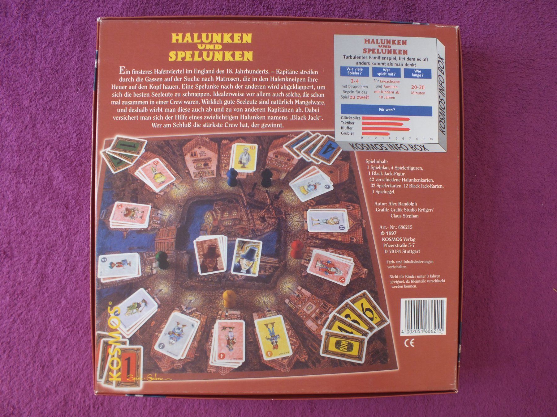 Spiele: Kosmos Spiel - Halunken und Spelunken – Gebraucht aus Müllheim Dorf von Seeeule01 7