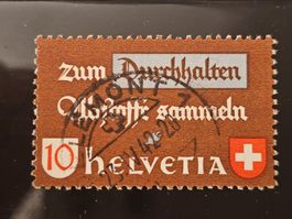 CH 1942 Abarten N° 254.4.02 Kat. Fr. 15.--