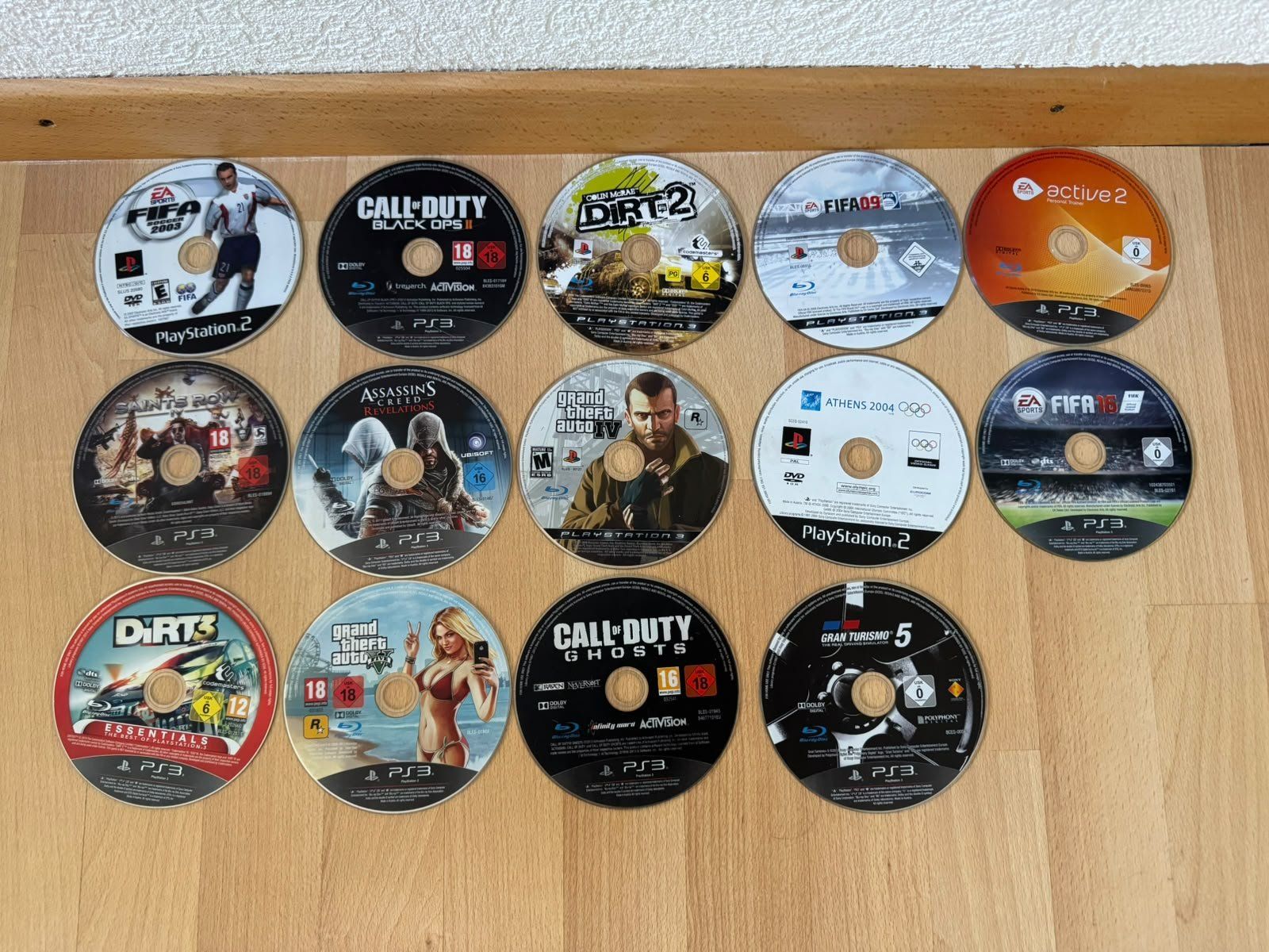 Giochi: lot disque jeux ps2 et ps3 – Usato da Martigny venduto da Piepie77zoo
