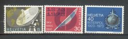 1973, Nr.520–522, Sonderpostmarken I **