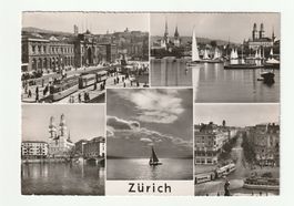 Ansichtskarte Zürich Stadtmotive 1953