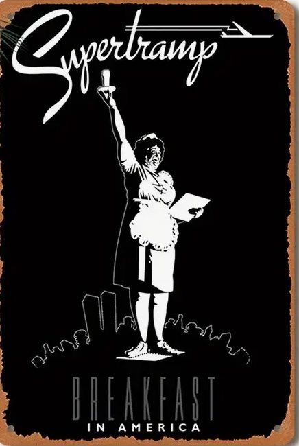 Insegne: Supertramp Blechschild Metal Rock Band – Nuovo (secondo la descrizione) da Horn venduto da abutre72