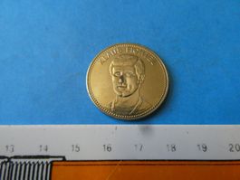Shell-Medaille 30 mm, Fussball WM Mexiko70, Klaus Fichtel