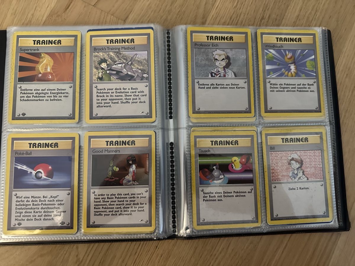 Pokémon Sammelbilder & Trading cards: 95 Pokémon Karten aus den 90ern – Gebraucht aus Sumiswald von Sigmund90 5