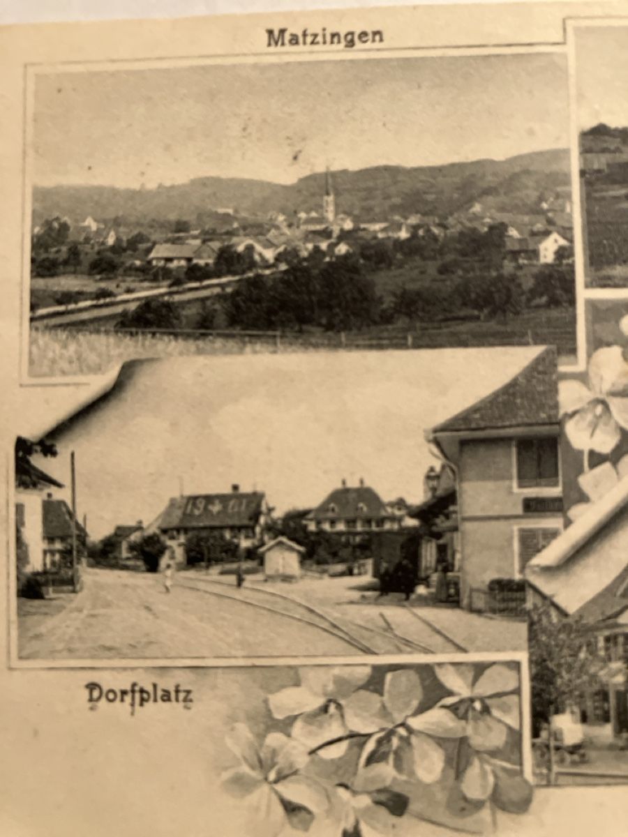 Cartoline postali: Ansichtskarte Matzingen & Halingen – Usato da Bauma venduto da Baumer71 3