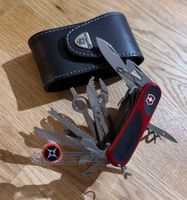 VICTORINOX  TASCHENMESSER EVOLUTION  GRIP RED/BLACK MIT ETUI