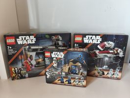 Lego Star Wars Set Konvolut 75386 & 75373 & 75378
