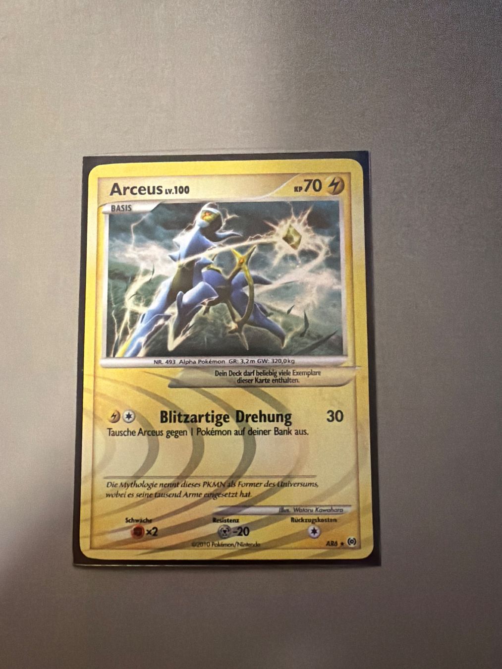 Pokémon Carte collezionabili: Arceus LV.100 - Arceus Set – Usato da Kehrsatz venduto da Riyouu 1