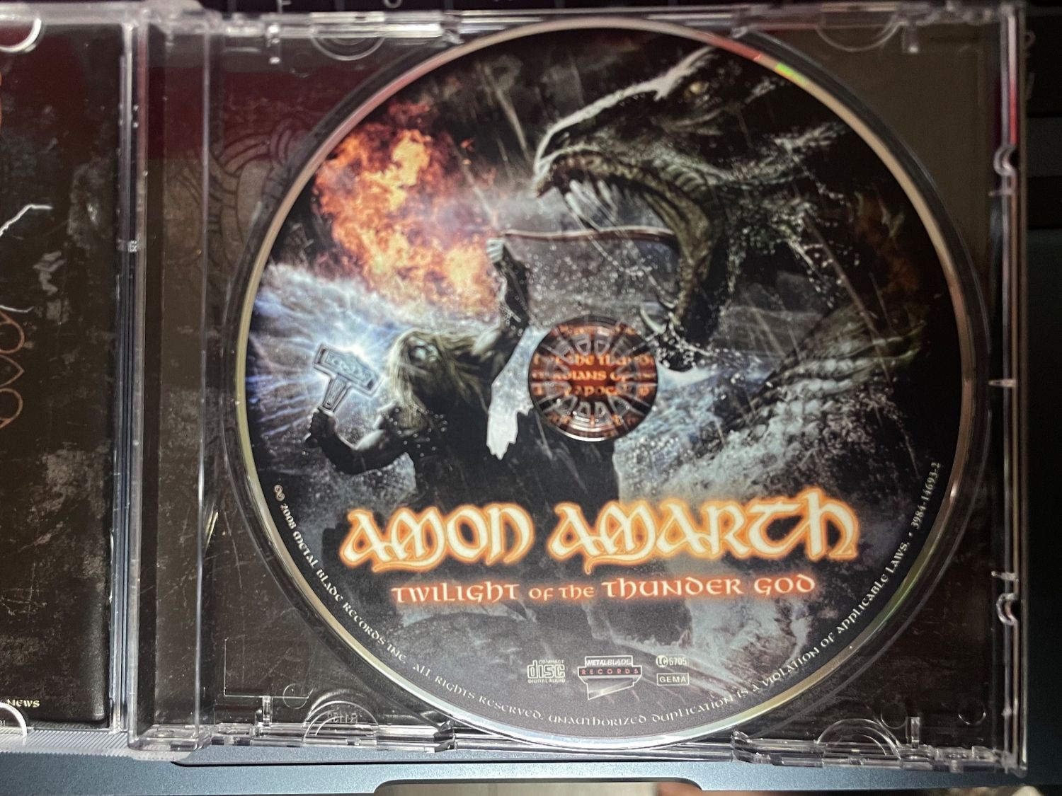 CD: Amon Amarth-Twilight of the Thunder God – Usato da Muri b. Bern venduto da AdidasCollector 1