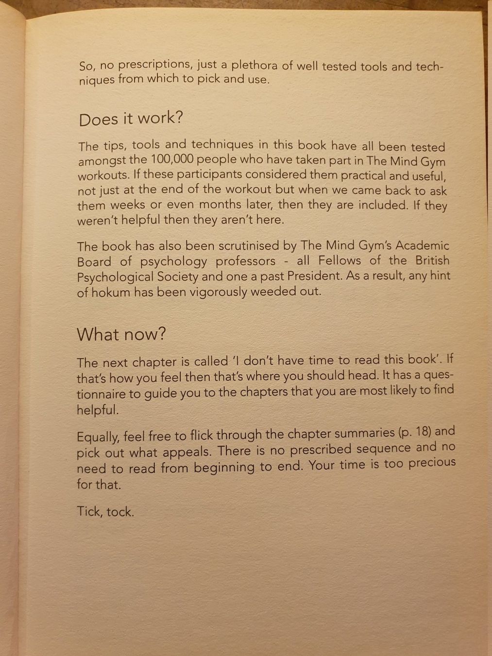 Libri: The Mindgym - Give Me Time – Usato da Zürich venduto da loosebone 8