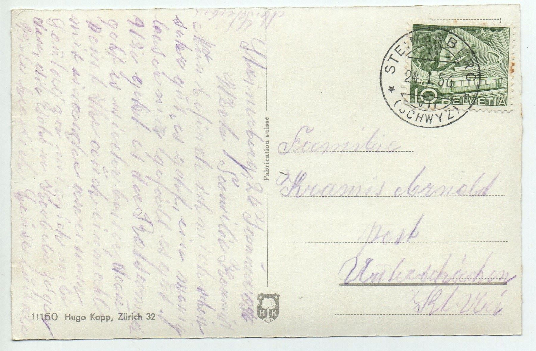 Cartoline postali: STEINERBERG St. Annaheim - Kühe – Usato da Jona venduto da philajona 1