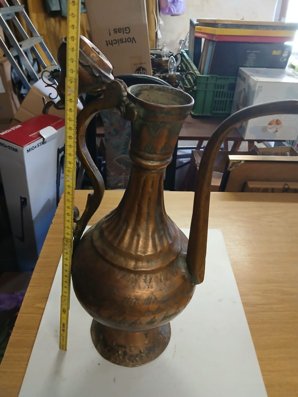 Caraffe: Kupfer Kanne 1,9kg – Usato da Obfelden venduto da Alf2005 1