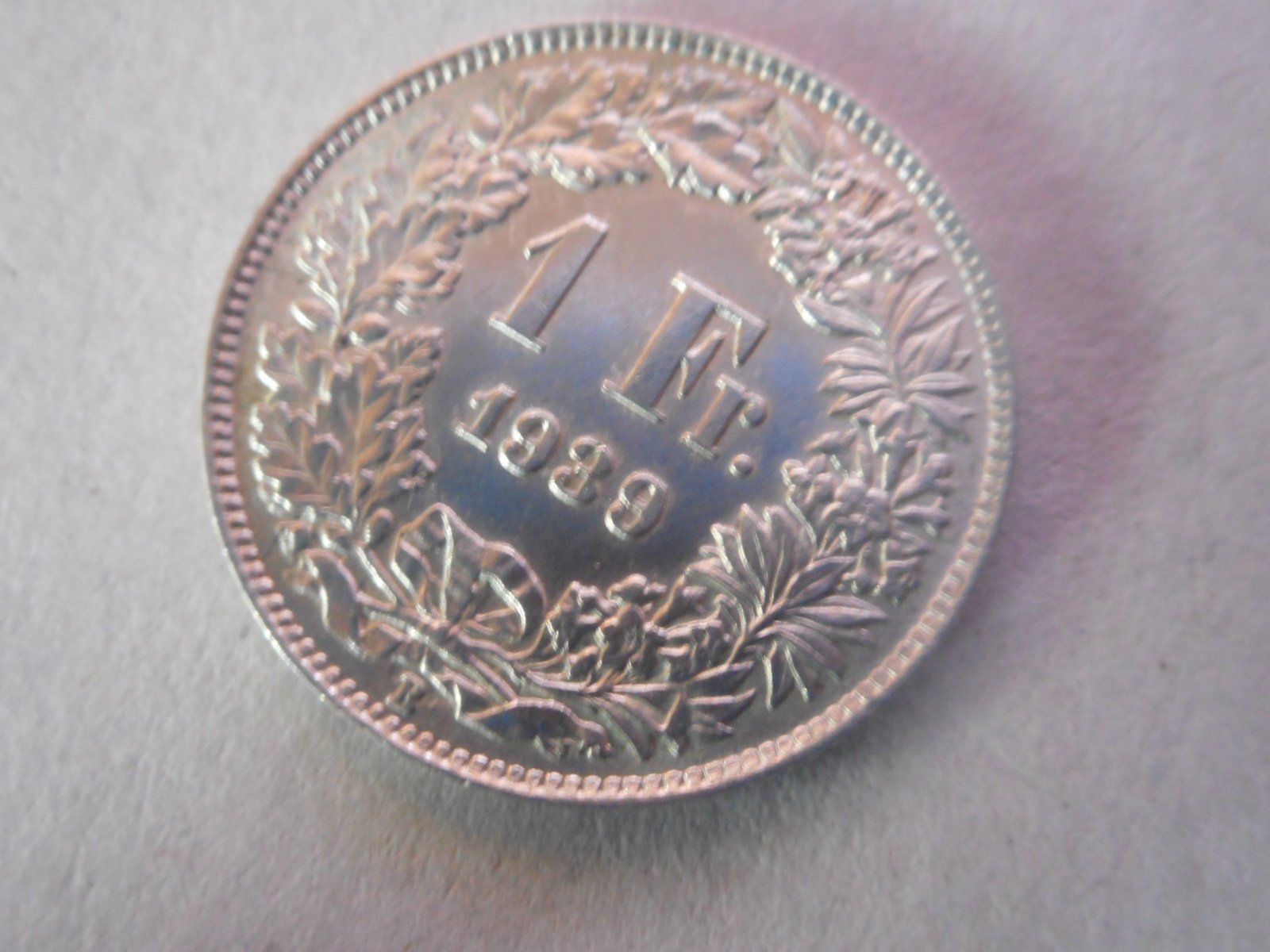Tutti le monete: 1 Fr. 1939 silber  unz/stgl – Nuovo (secondo la descrizione) da Kriegstetten venduto da pizlad2010 2