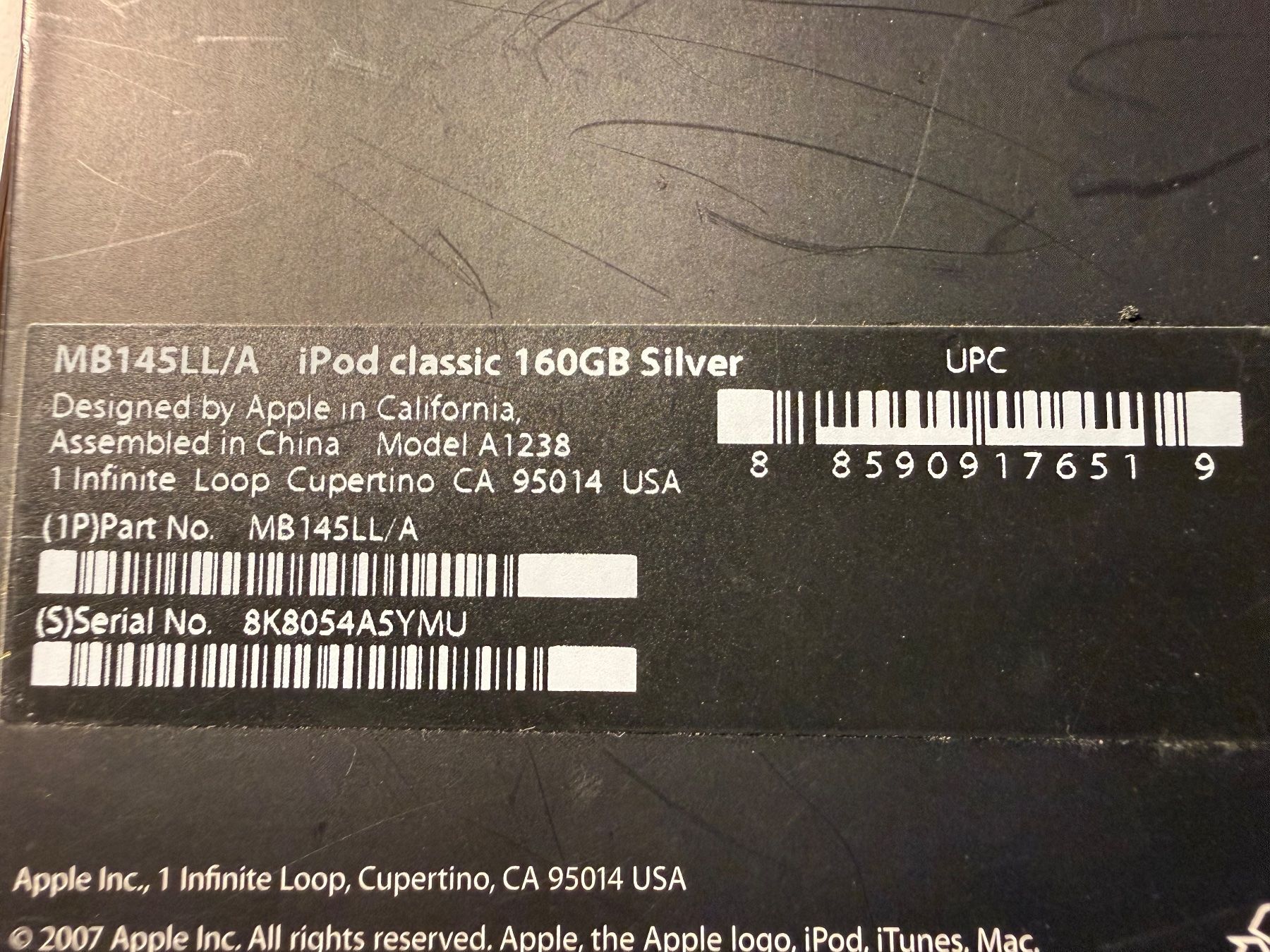 Apple Lecteur media portable: iPod classic 160GB – D'occasion à Seltisberg par Mextex 1