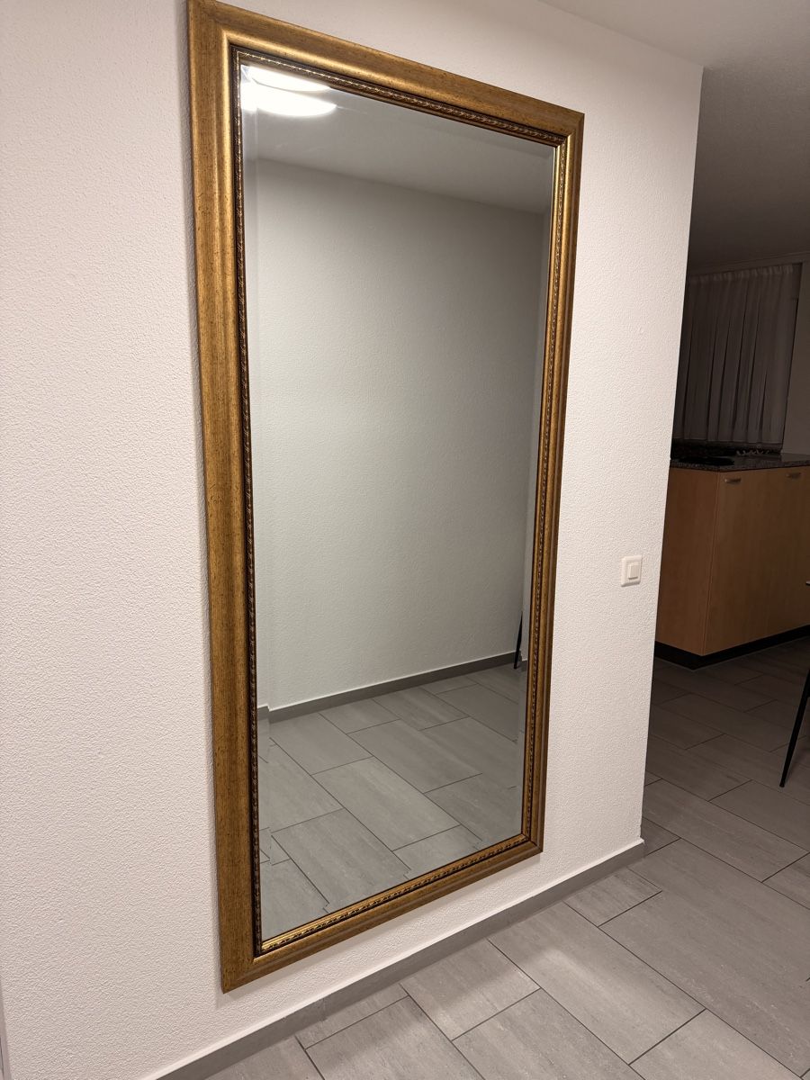 Spiegel: Spiegel Rahmen Gold | 97x197cm – Gebraucht aus Niederrohrdorf von fero90