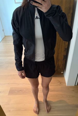 Nike Running schwarze Jacke XS