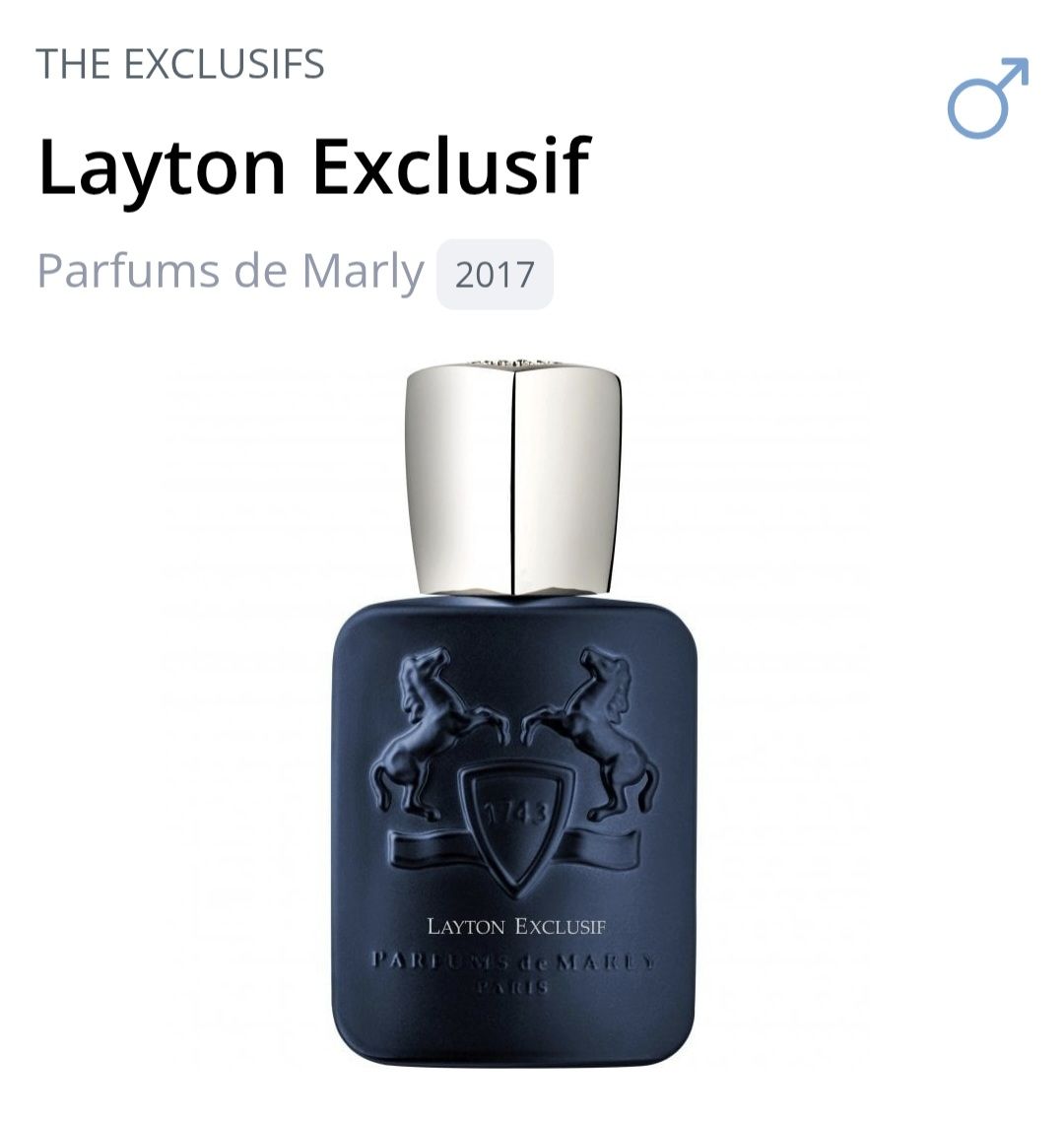 Parfum & Eau de Toilette: 5 ml LAYTON EXCLUSIF PARFUMS DE MARLY ABFÜLLUNG – Neu (gemäss Beschreibung) aus St. Gallen von CaliSunshine 2