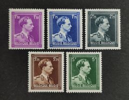 Belgien/Belgique 1943, LoT ungestempelt