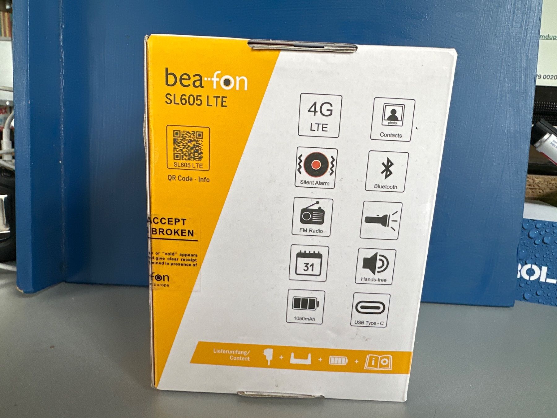 Telefoni cellulari / Smartphones: Bea-fon SL605TE Handy – Nuovo e nell'imballaggio originale da Brügg BE venduto da TSP02 1
