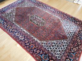Perser Teppich Iran - Bidjar 203 x 127 cm Baumwollen   Schaf