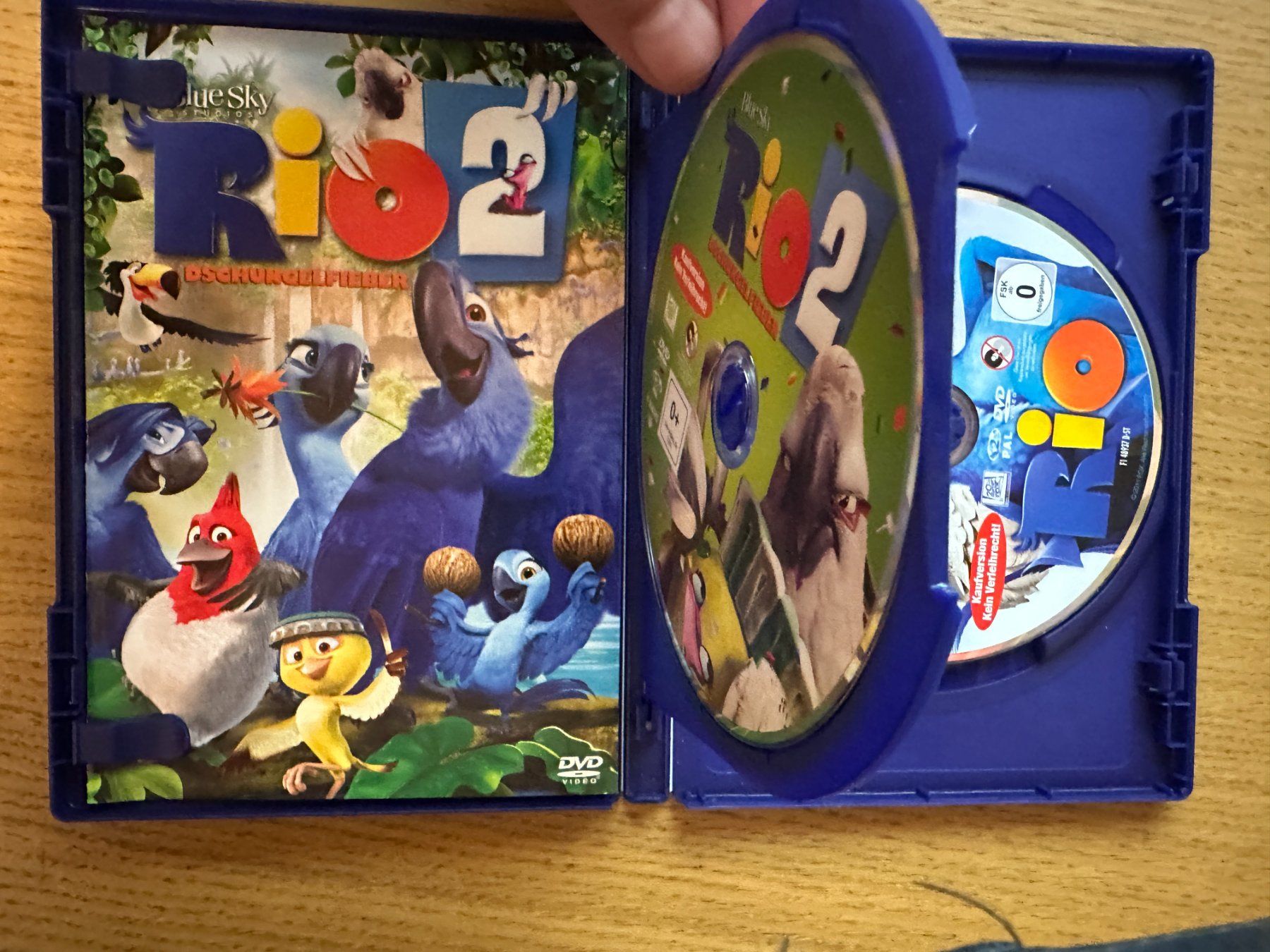 Tutti i DVDs: Rio 1+ 2 (2 DVDs) – Usato da Seewen SO venduto da DVD-Movie-Fan 1