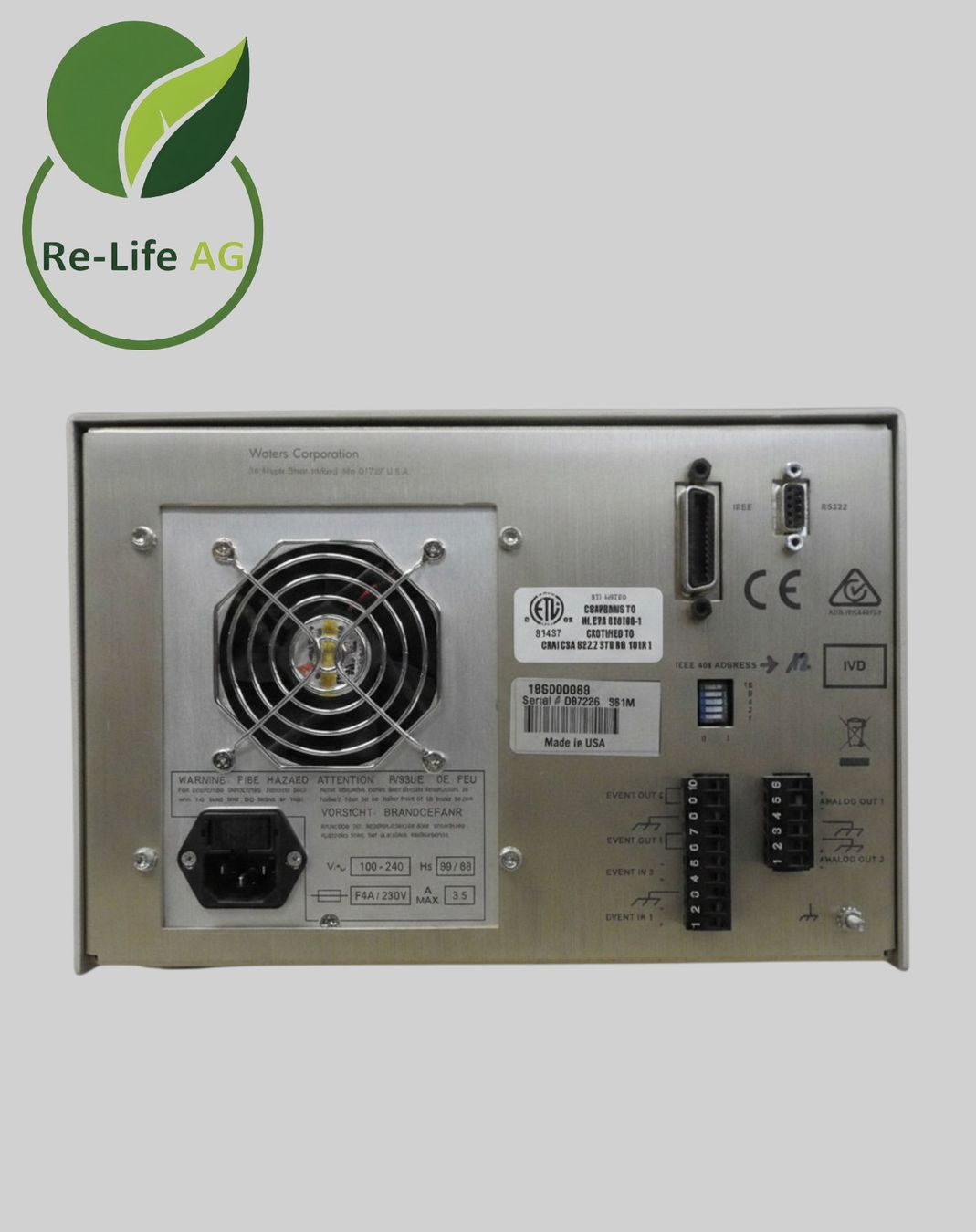 Tutte le macchine: Waters 2996 Photodiode Array Detector / UV Fraction Manager – Usato da Reinach BL venduto da Re-LifeAG_Labor 3