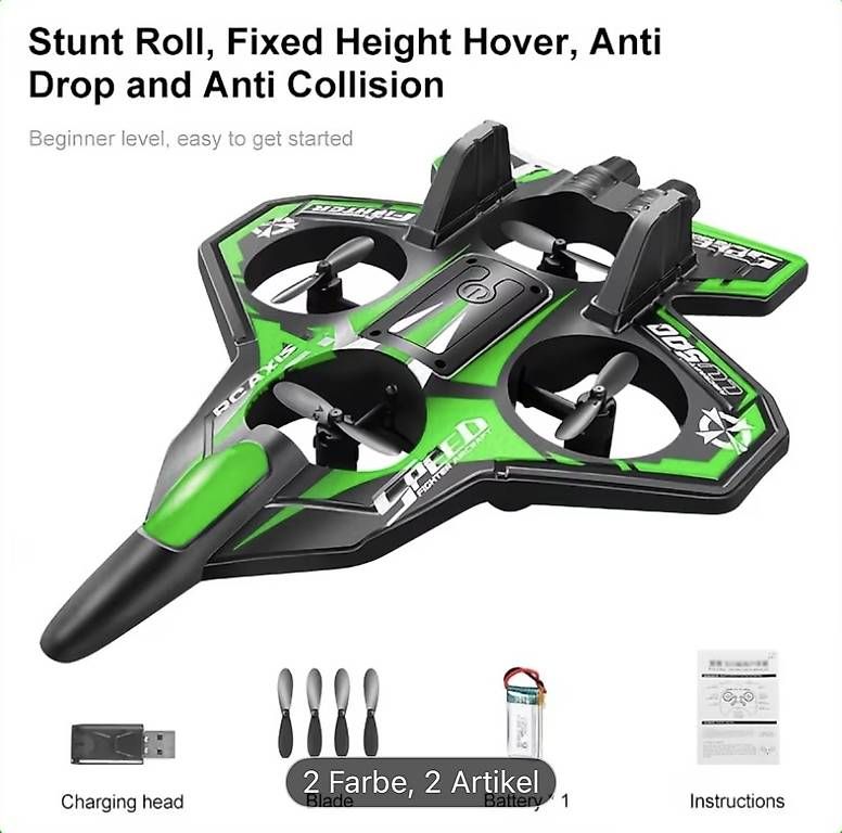 Modellismo RC: Neue Indoor Drohne mit One Click – Nuovo e nell'imballaggio originale da Altenrhein venduto da marcow313 2