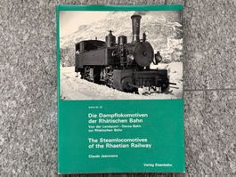 Buch - Die Dampflokomotiven der Rhätischen Bahn