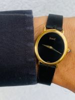 Piaget Ellipse & Black Onyx dial Gold 18k - ref. 9822 - NOS