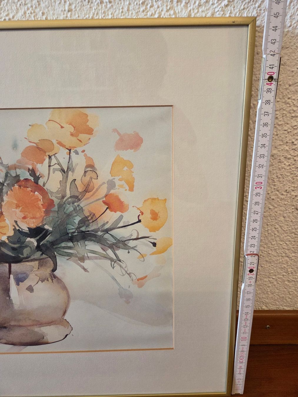 Gemälde: Aquarellbild "gelber Strauss" – Gebraucht aus St. Gallen von Razoon77 7