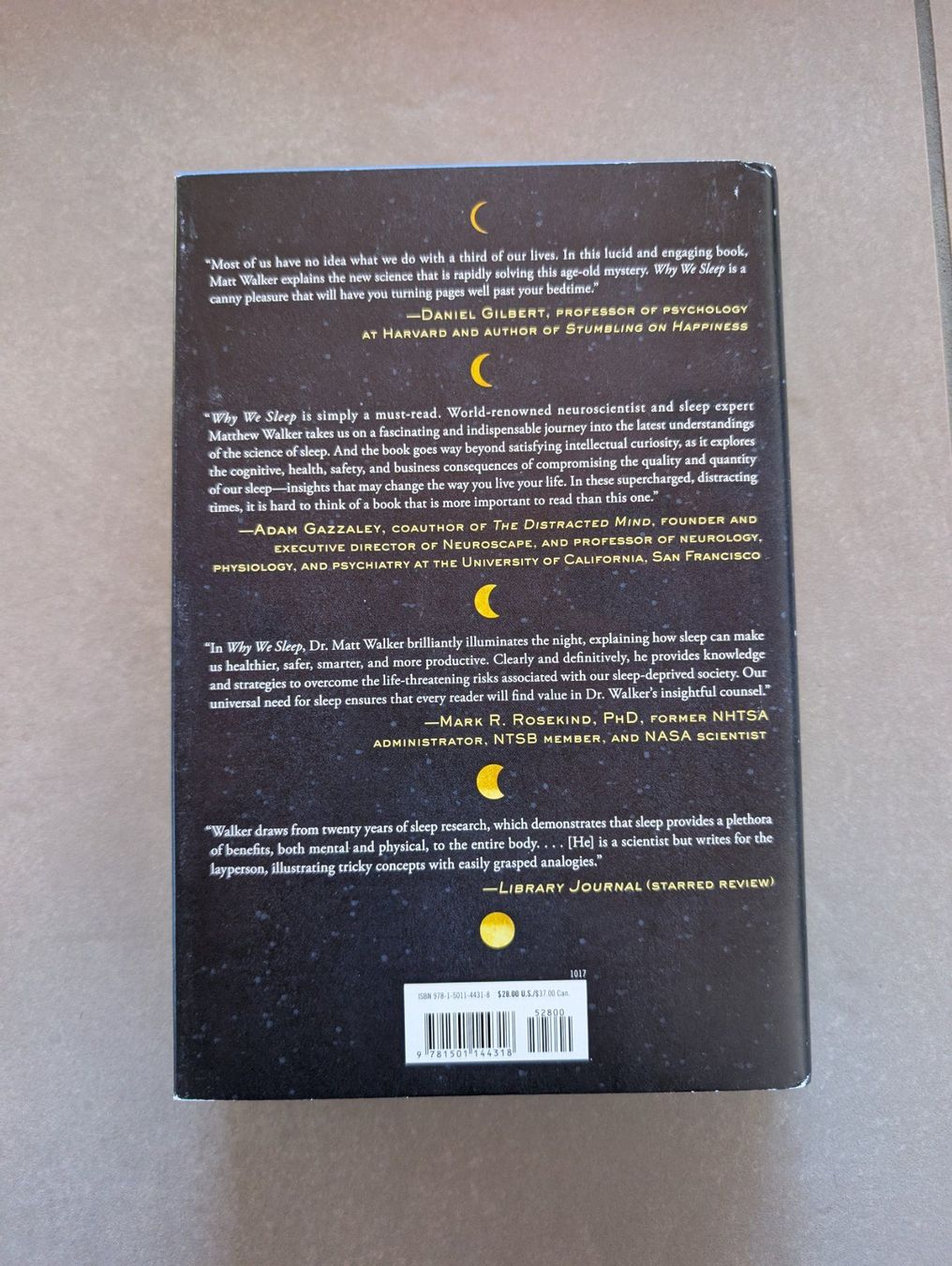 Bücher: Why do we sleep - Matthew Walker – Neu (gemäss Beschreibung) aus Emmenbrücke von Mifo 1