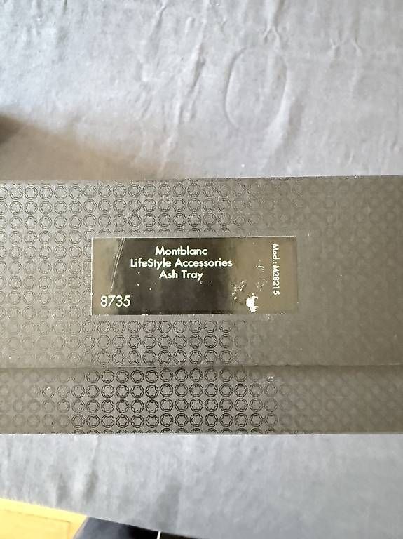 Portacenere: Posacenere Montblanc – Nuovo e nell'imballaggio originale da Morcote venduto da Susha96 1