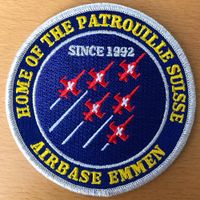 Schweizer Luftwaffe Patrouille Suisse Emmen Airbase